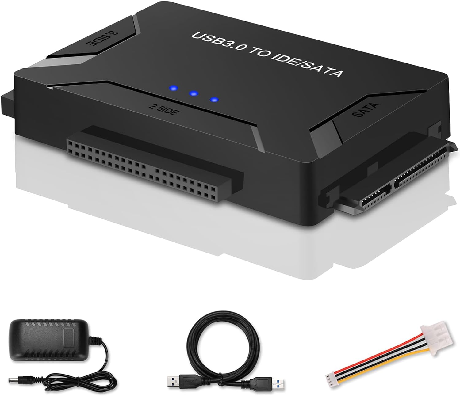 Super Speed Data Transfer - EYOOLD SATA IDE Adapter