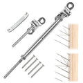 1/8ft Cable Railing Hardware Kit - Multi-Angle 100 Pack CK07