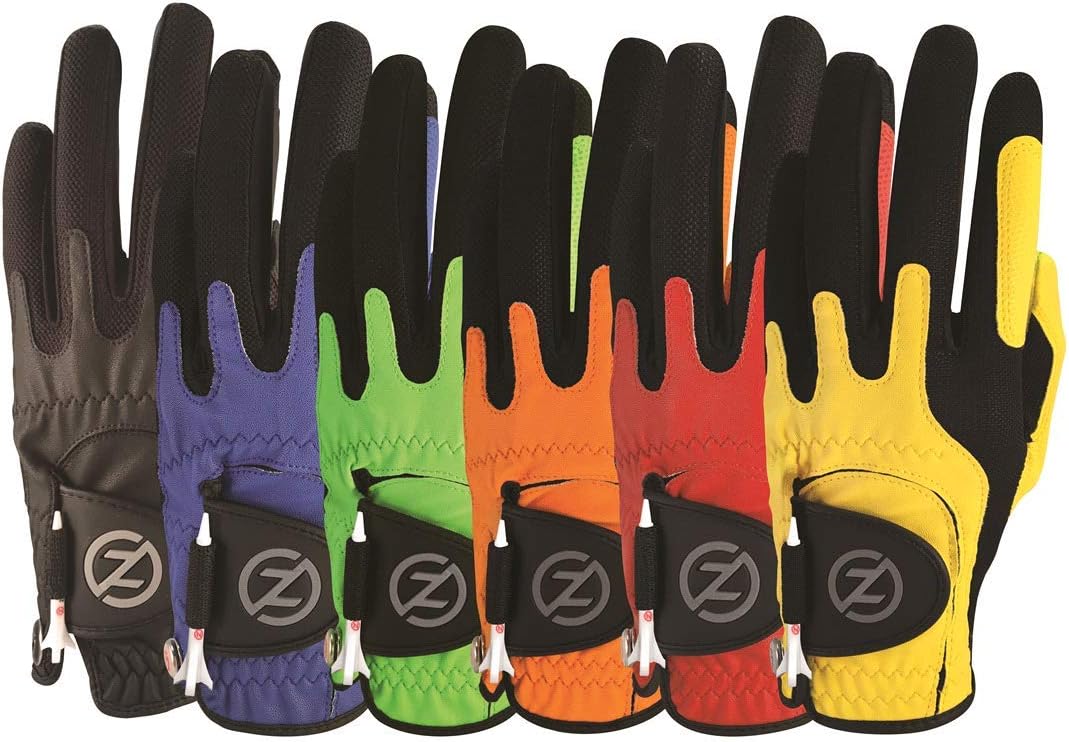 Zero Friction Men's Compression Golf Glove - One Size Fits All