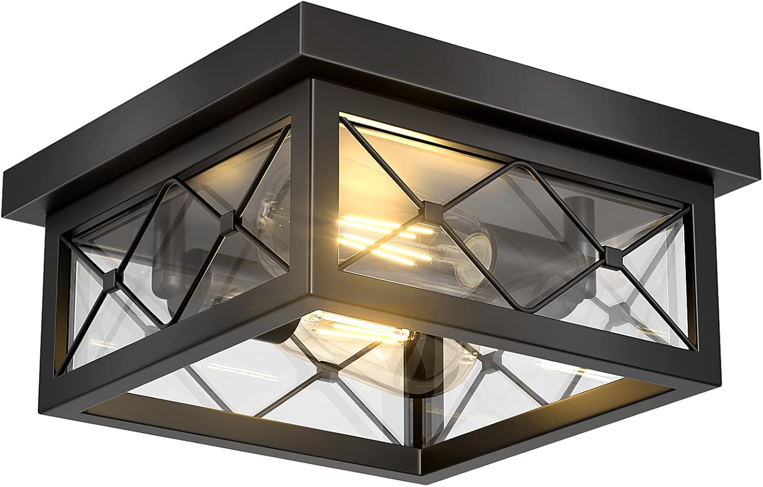 Farmhouse Light Fixtures Ceiling Mount for Kitchen and Porch