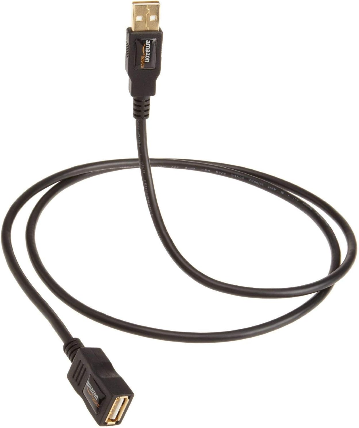 Fast  Basics USB Extension Cable, 9.8ft, Male to Female