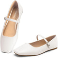 Women's Adjustable Strap Ballet Flats for All-Day Comfort