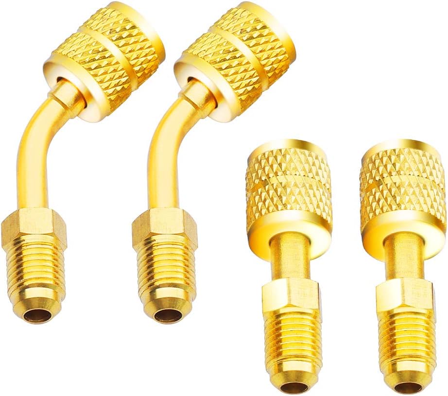 Effortlessly Connect HVAC Lines: R410A Adapter Set