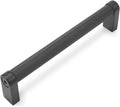 5 Inch Matte Black Knurled Cabinet Handles 20 Pack - Durable Kitchen