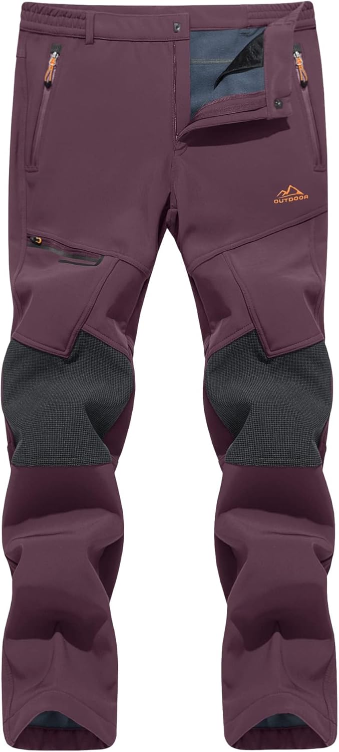 Warm & Waterproof Men's Ski Pants by TACVASEN