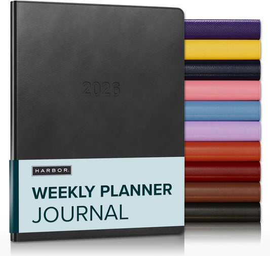 Harbor Weekly Journal Notebook Planner 2025-2026 for All Needs