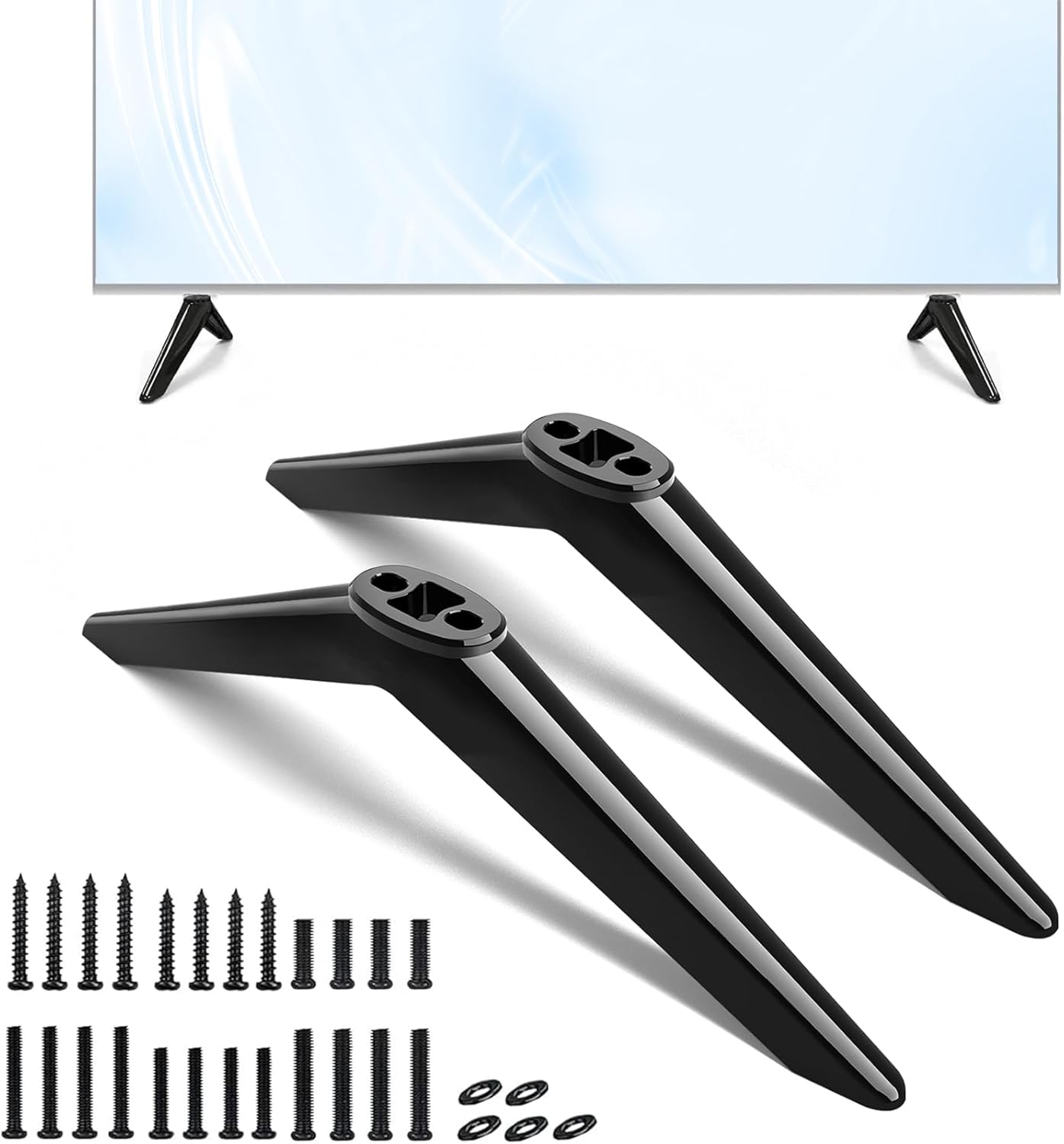 Sturdy Element TV Stand Legs - Fits 24-65 In TVs