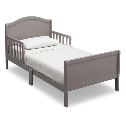 Delta Children Bennett Wood Toddler Bed for Safe Sleep