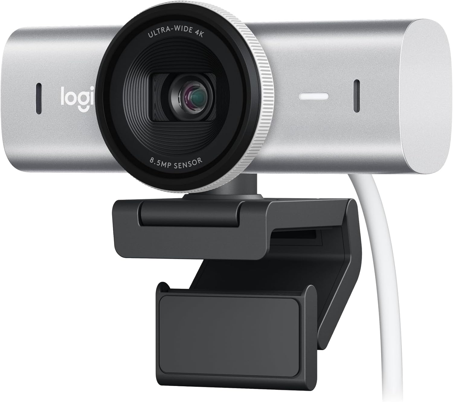 Logitech MX Brio Ultra HD Webcam with Dual Noise Reduction Mics