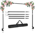 75 in Extra Tall Over the Table Rod Stand with Clamps - Adjustable