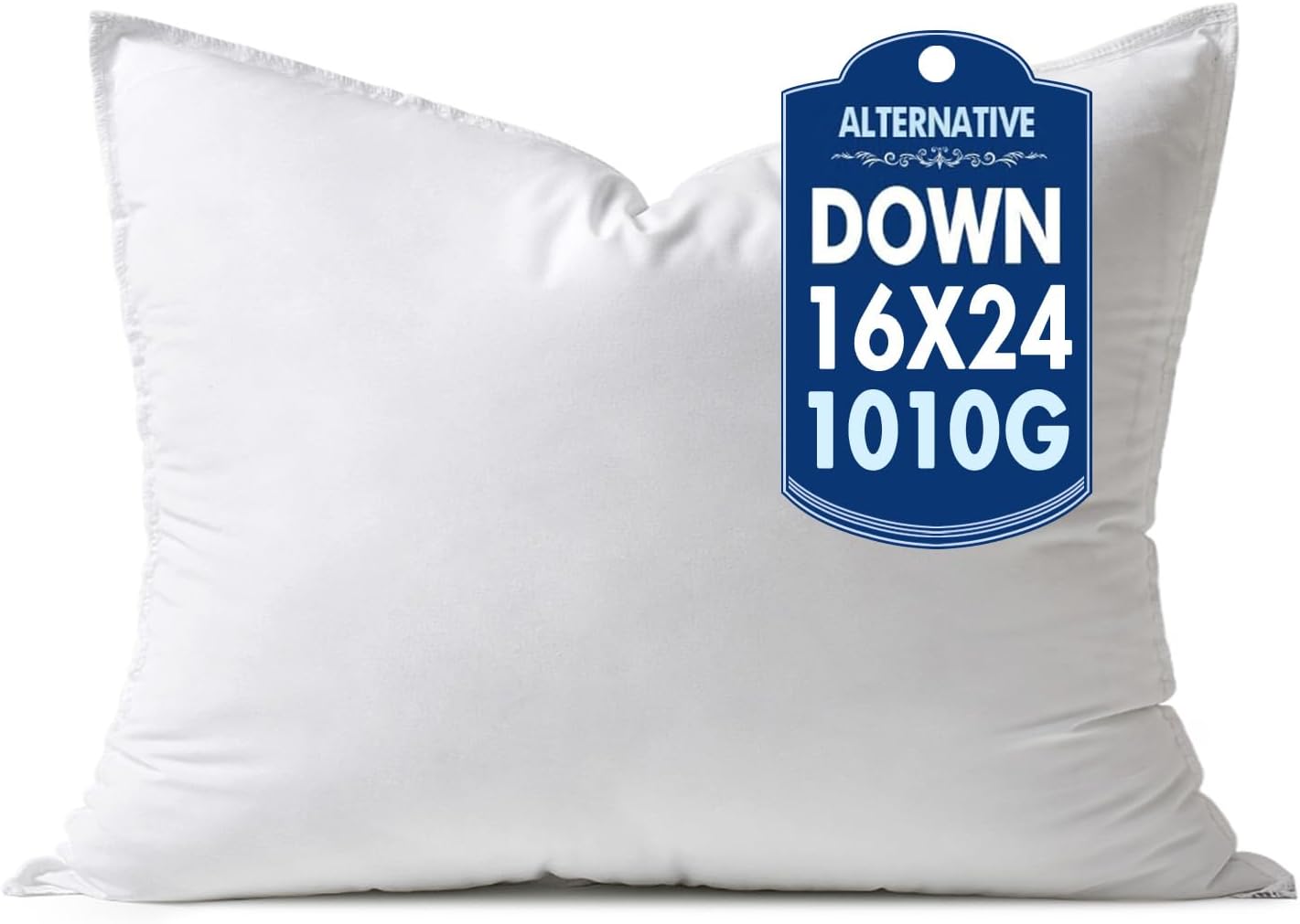 MIULEE 16x24 Down Alternative Pillow Insert for Ultimate Comfort
