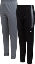 RBX Boys Sweatpants 2-Pack Stretch Tricot Joggers - Active Comfort