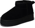 Project Cloud Women's Genuine Suede Ankle Boots - Warm Memory Foam
