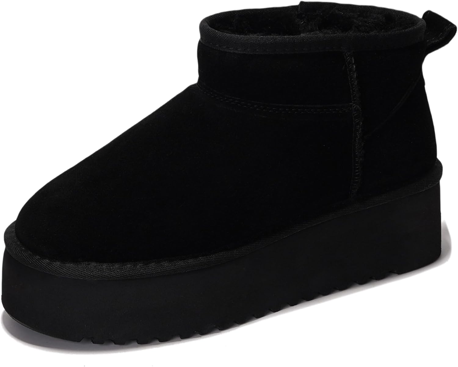 Project Cloud Genuine Leather Ankle Boots for Women - Stylish & Warm