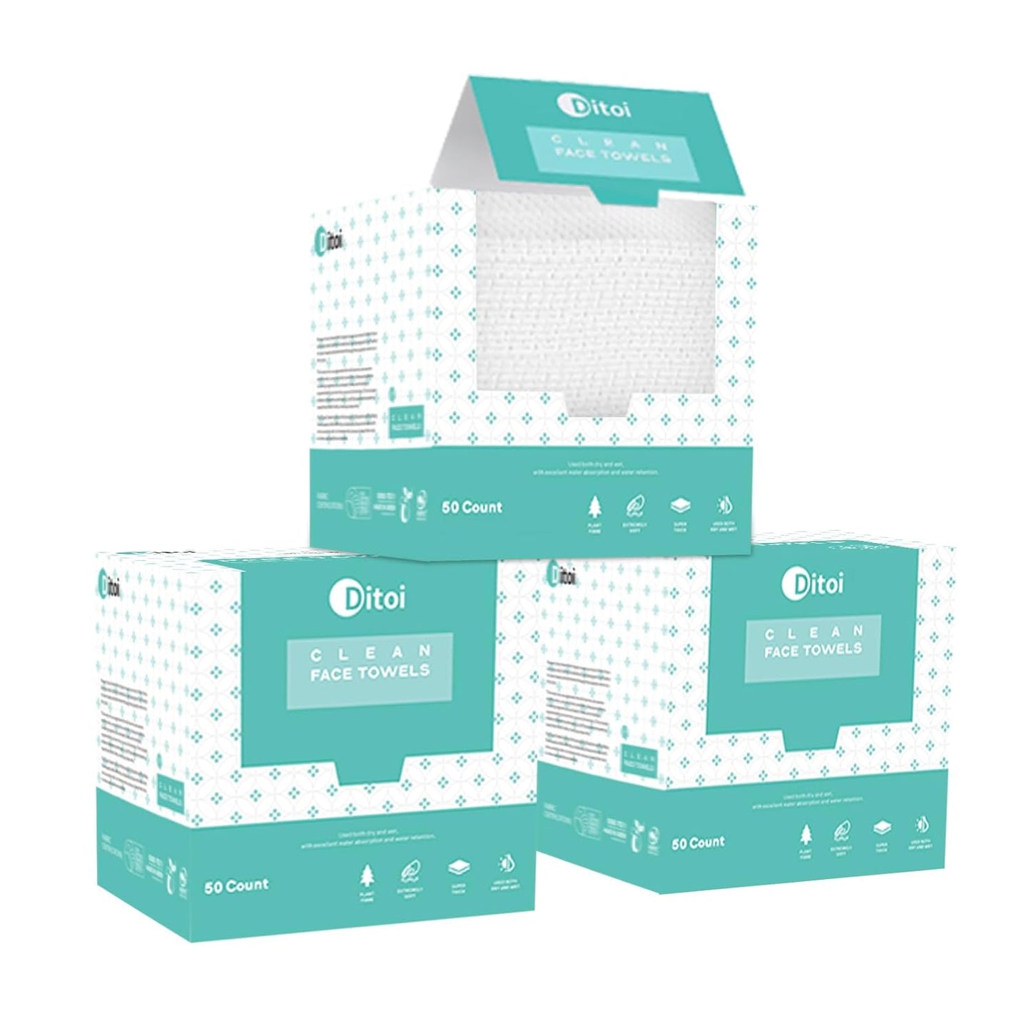 Ditoi Disposable Face Towels for Gentle Cleansing and Care
