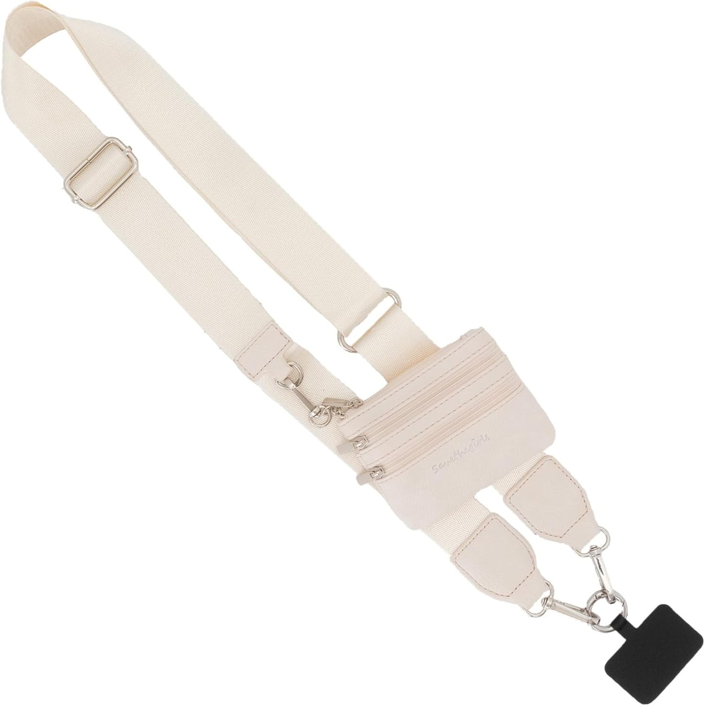Clip and Go Phone Strap Solid - Stylish Crossbody Accessory