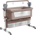 Electric Bluetooth Smart Next to Me Crib Bassinet - Adjustable Swing