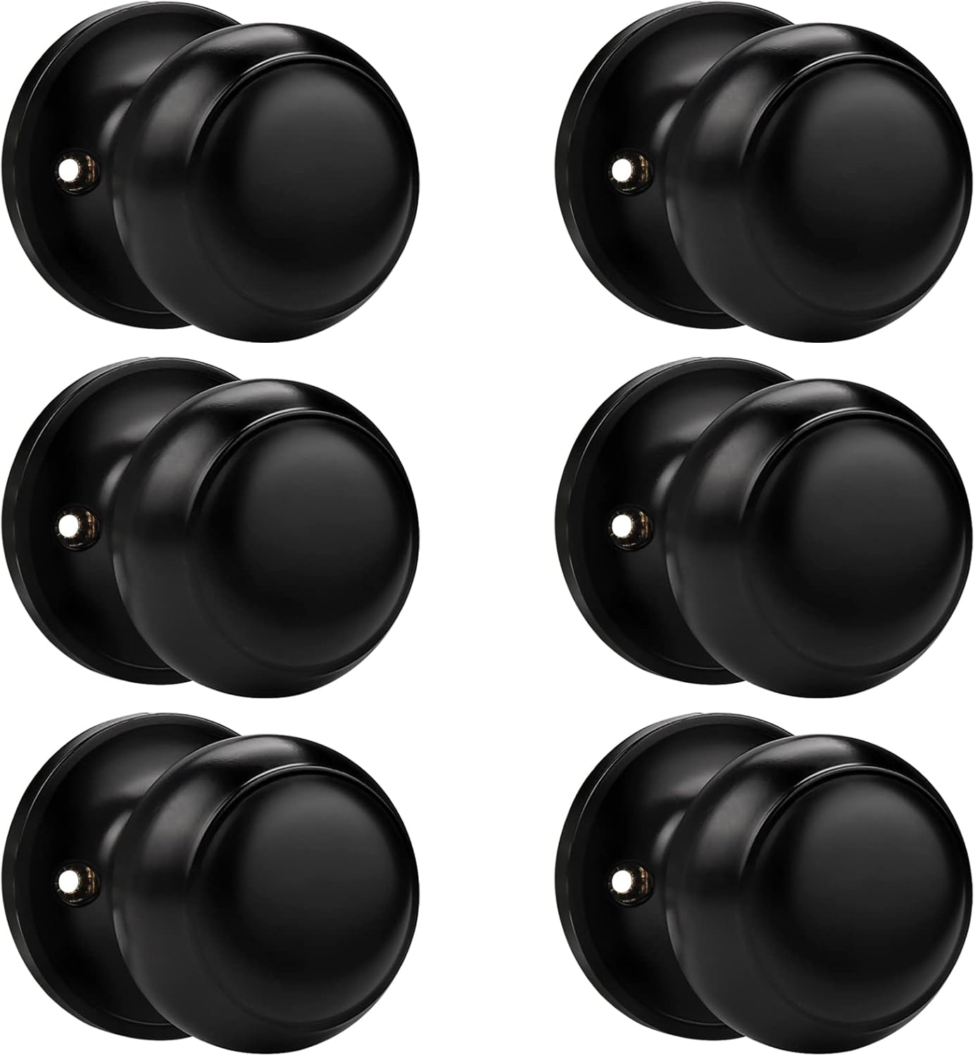 Probrico Dummy Door Knobs 6 Pack for Stylish Interior Doors