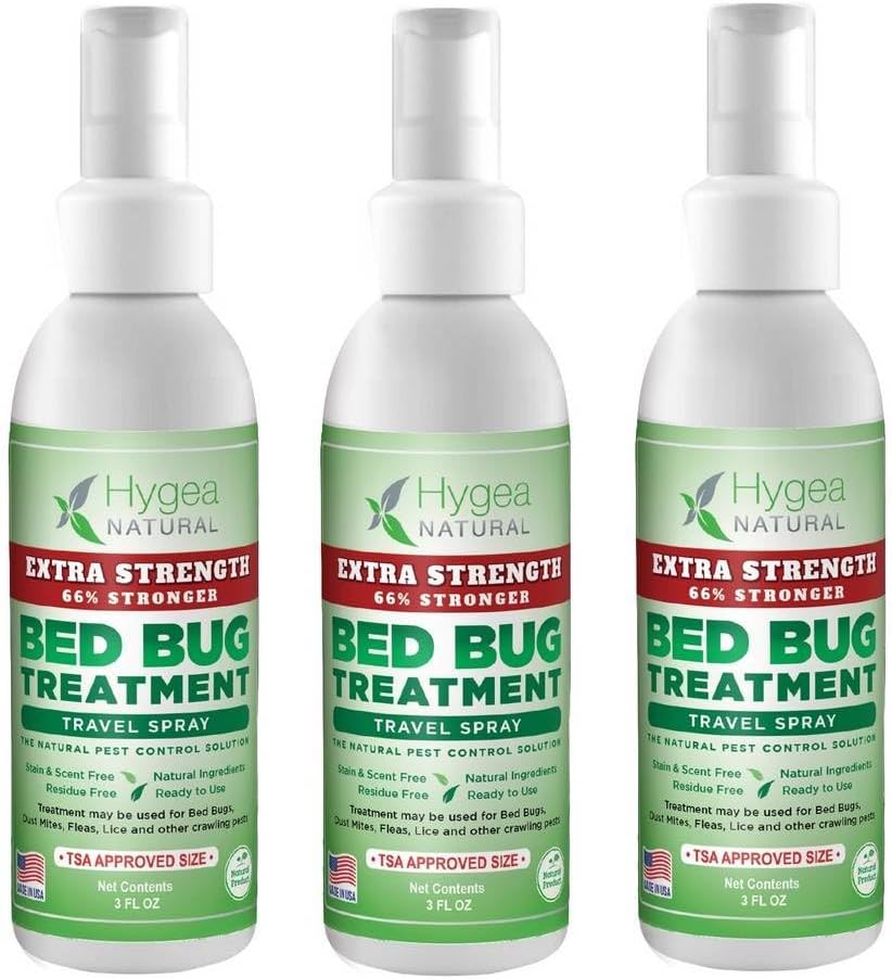 Extra Strength Bed Bug & Mite Natural Travel Spray - 3 oz