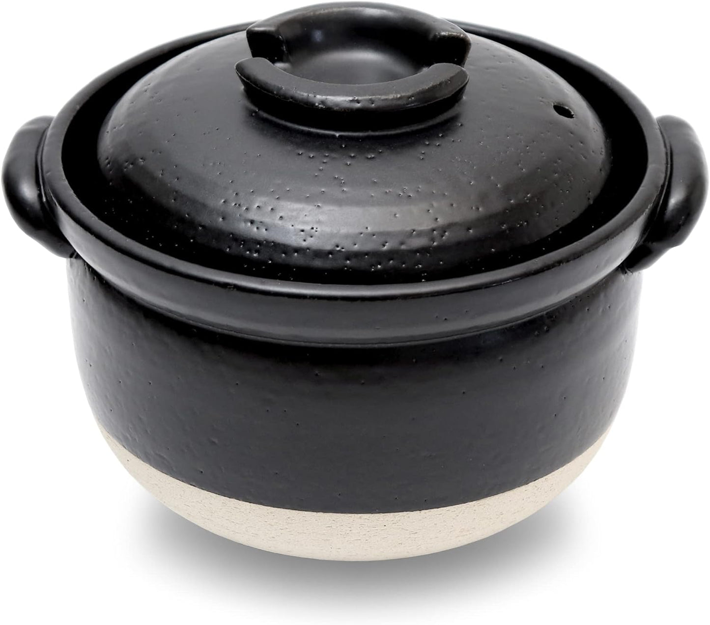 Authentic DONABE Japanese Rice Cooker Pot - Double Lid Design