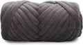 Velvet Chunky Yarn Bulky Giant Arm Knitting Yarn - Super Soft Tube
