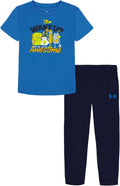 Under Armour Boys Hoodie Set - Lightweight Zip Up & Jogger Comfort