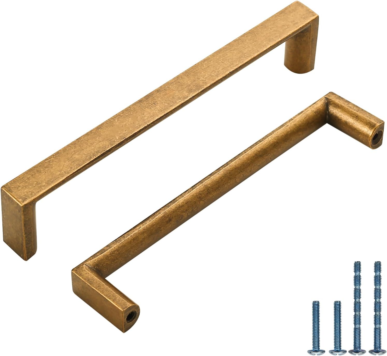 Antique Brass Kitchen Cabinet Handles for Elegant Home Decor