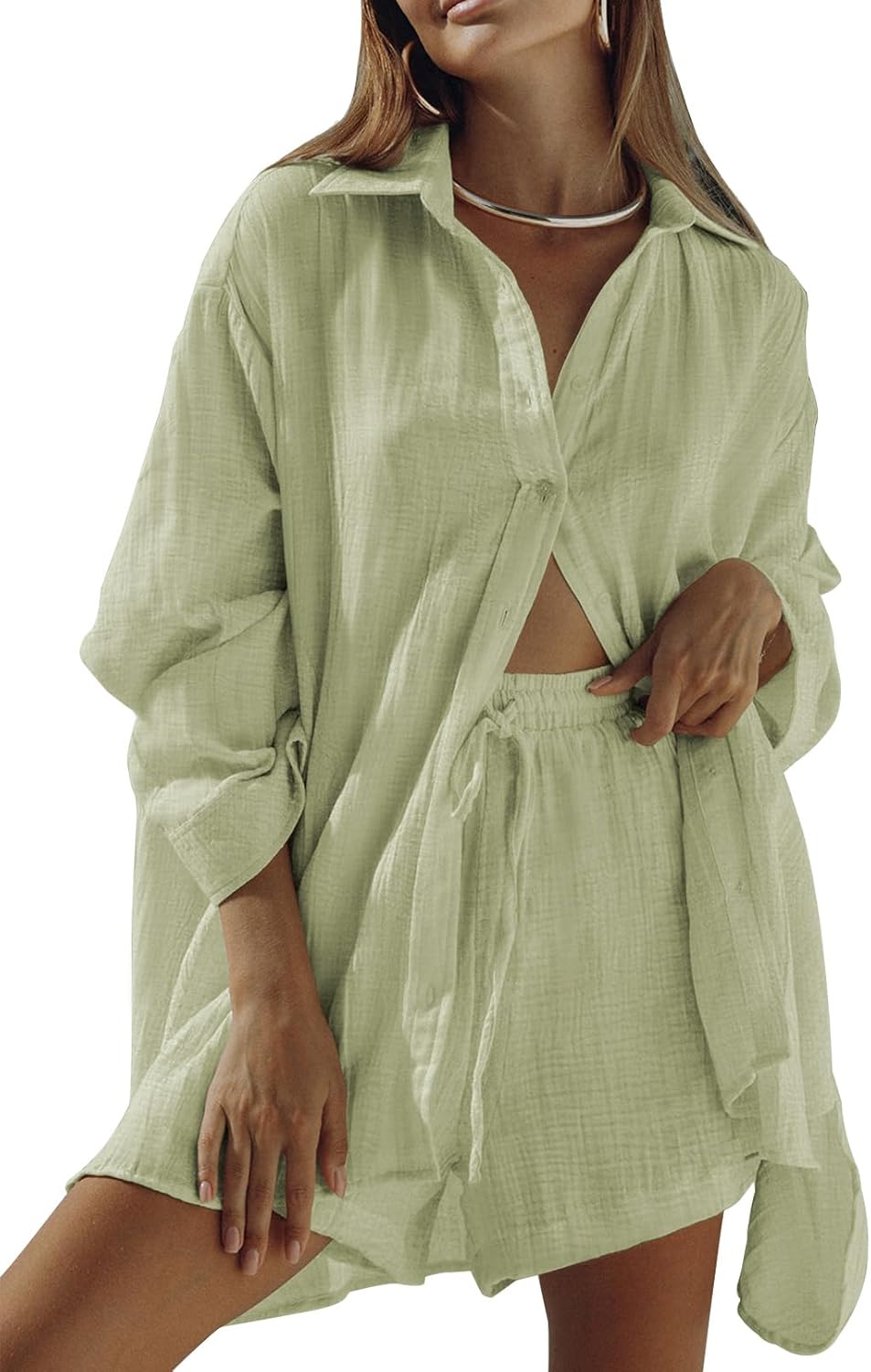 Fixmatti Women 2 Piece Outfits for Chic Summer Style