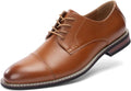 Mens Classic Dress Oxfords for Men - Wingtip Lace Up Formal Shoe