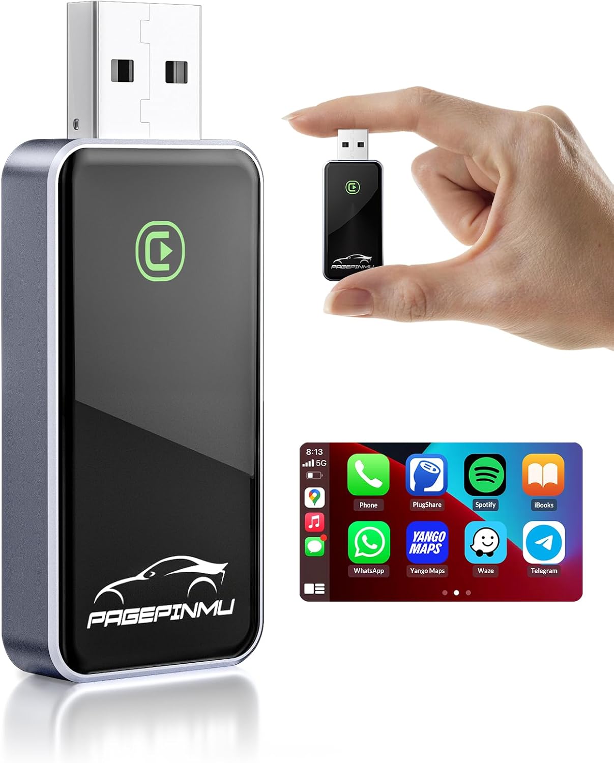 Wireless CarPlay Adapter for iPhone - Seamless Connectivity