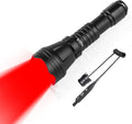 KL52 Red Light Flashlight for Night Hunting - Zoomable Long Range
