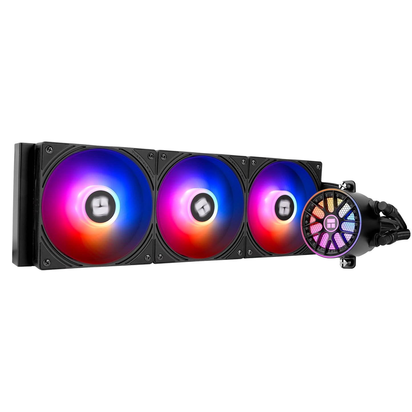 Aqua Elite 360 V6 ARGB Black AIO CPU Cooler for Intel and AMD