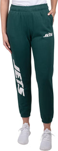 Ultra Game Women's NFL Official Super Soft Sweatpants Joggers Fan