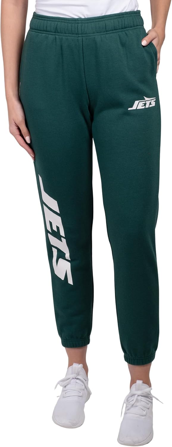 Ultra Game Women's NFL Official Super Soft Sweatpants Joggers