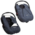 Cozy Cover Premium Infant Car Seat Cover (Charcoal) - Warm Polar