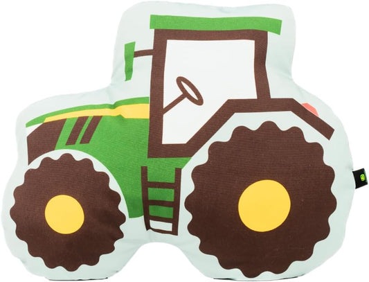 John Deere Trailer Tractor Kids Bedding Plush Decorative Pillow