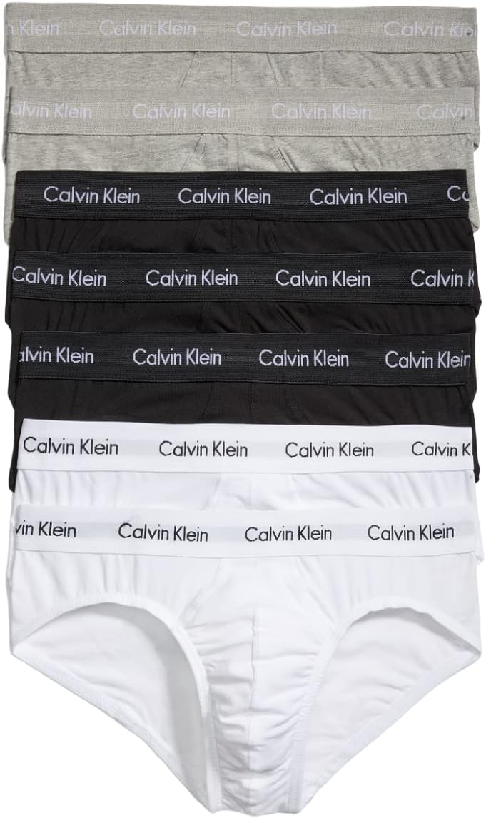 Calvin Klein Men's Cotton Stretch Hip Briefs for Ultimate Comfort
