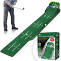 9.4ft Golf Putting Mat  | Water/Bunker Hazards, Ball Return | Ascent