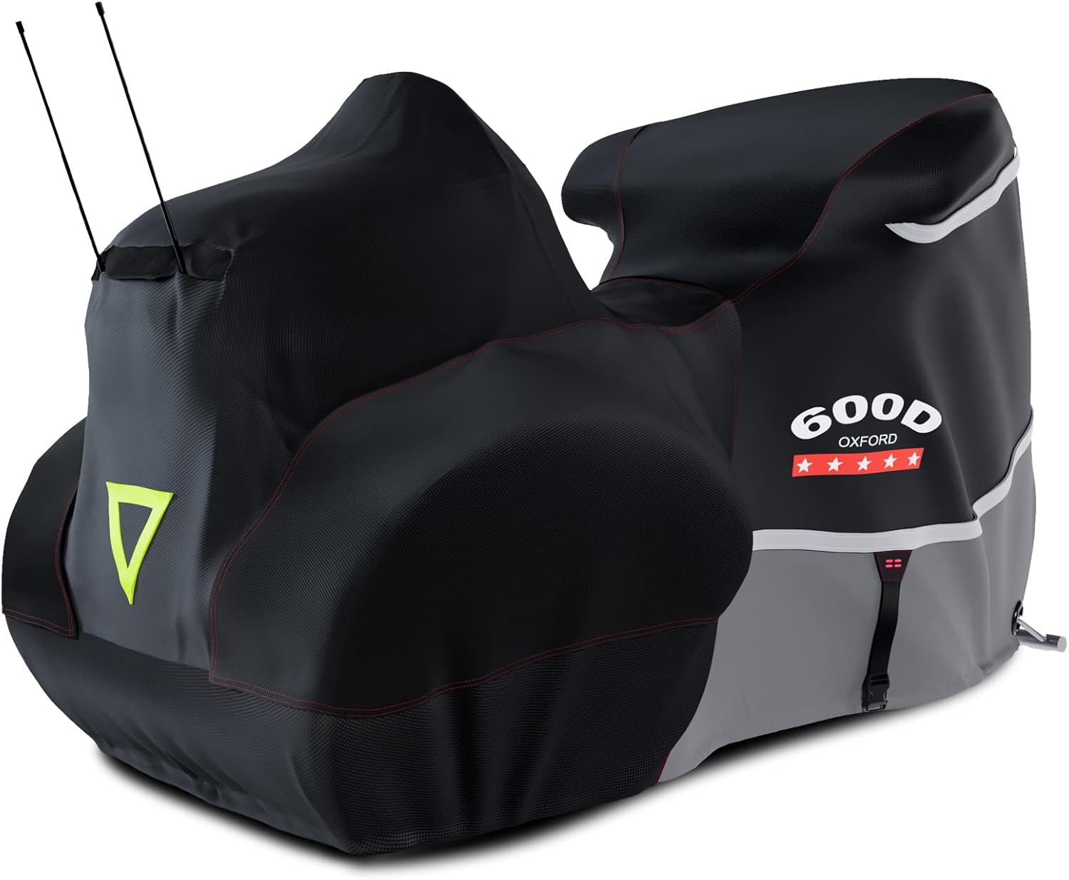 Rosefray Motorcycle Cover for Touring Models - Heavy Duty 600D