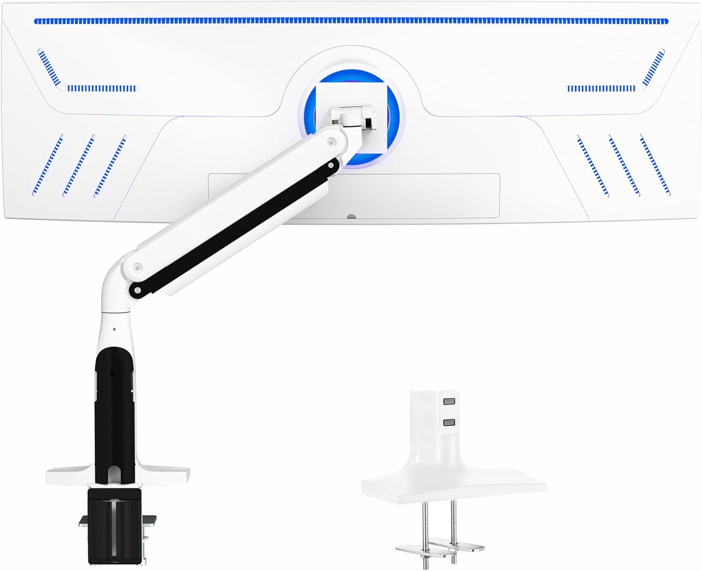 VIVO Premium Tilt Joint Ultrawide Monitor Stand for 49 in Screens