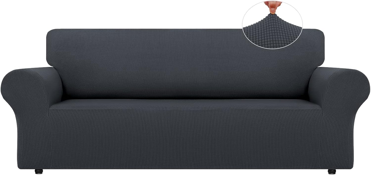LURKA Stretch Oversized Sofa Slipcovers for 3 Cushion Couch