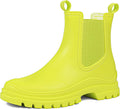 Women's Short Rubber Rain Boots Ankle Chelsea - Waterproof Garden Shoe
