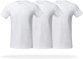 Slim Fit Crew Neck T-Shirts 3-Pack - Super Soft Tagless Tees