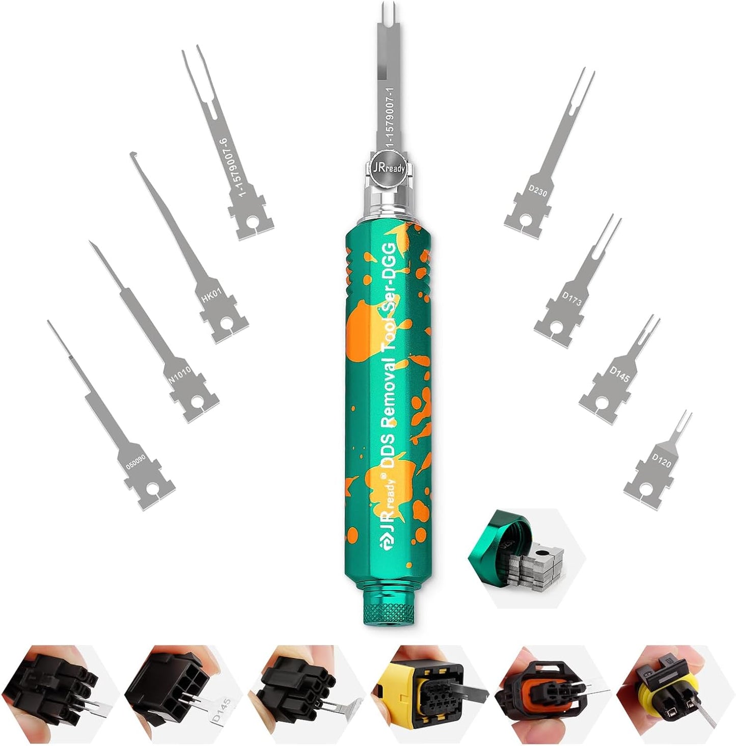 JRready ST5345 Pin Extractor Tool Set for Vehicle and PC Repair