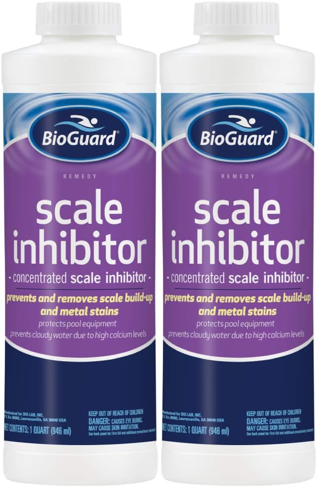BioGuard Scale Inhibitor 32 oz Pack of 2 for Pool Care