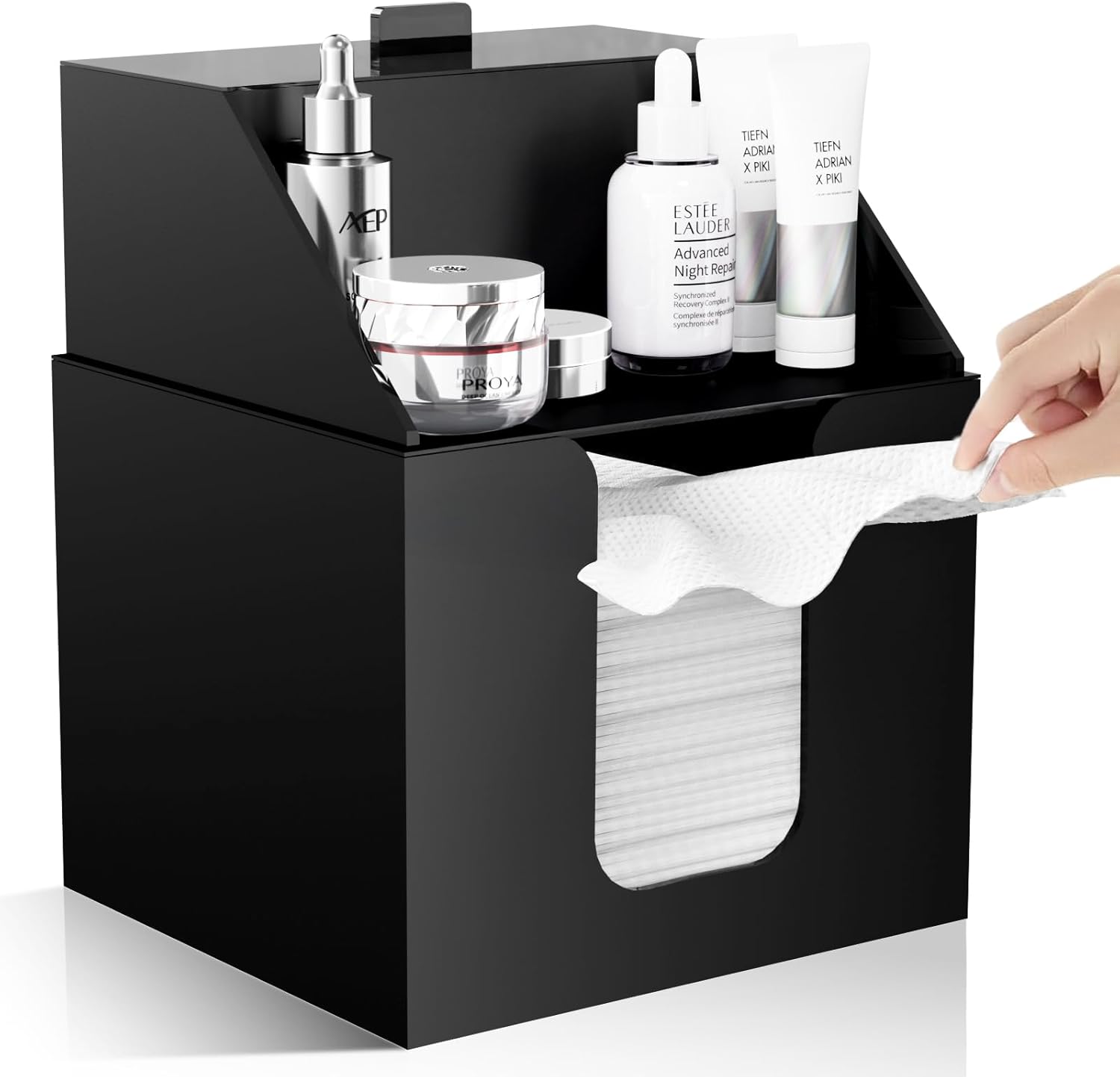 Disposable Facial Towels Storage Box for Clean Skin Club XL