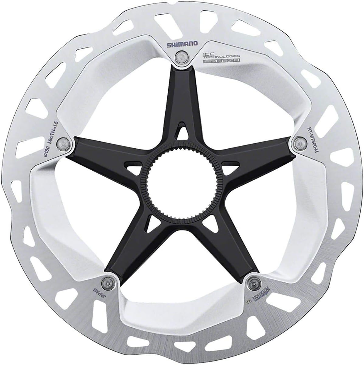 SHIMANO XT Disc Brake Rotor 180mm - Enhanced Performance