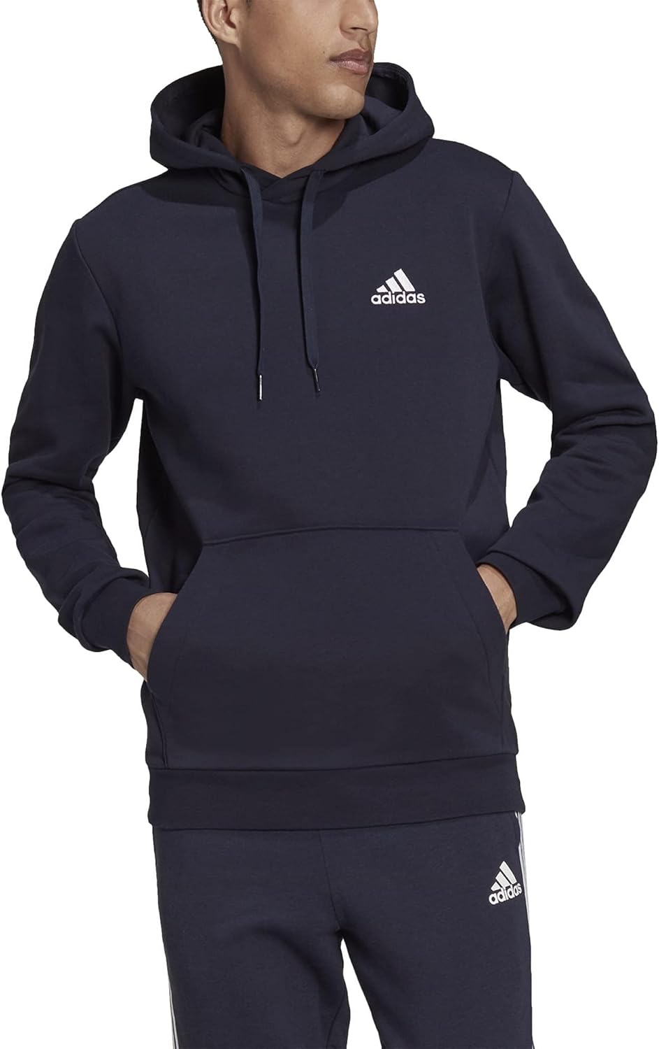 adidas Men's Essentials Fleece Hoodie for Ultimate Comfort