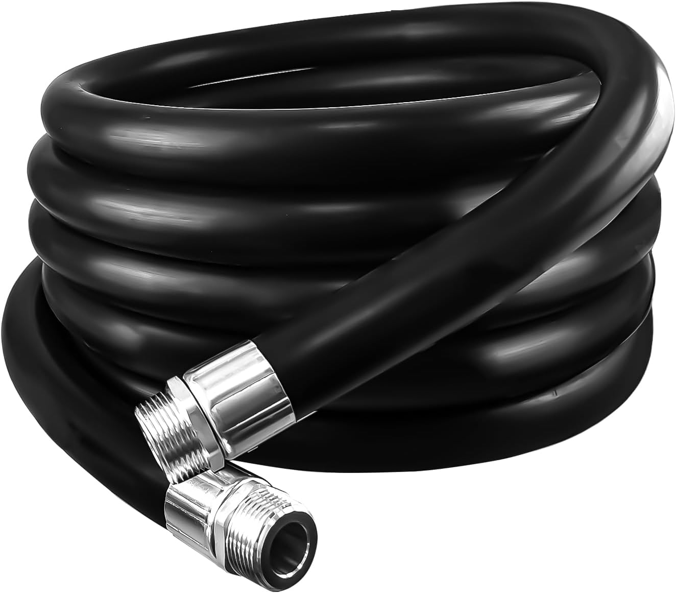 1 Inch NPT Fuel Transfer Hose by caqeg - 10FT Durable Design