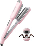 Curling Iron Hair Crimper Waver - Easy Beach Waves with Fast Heat